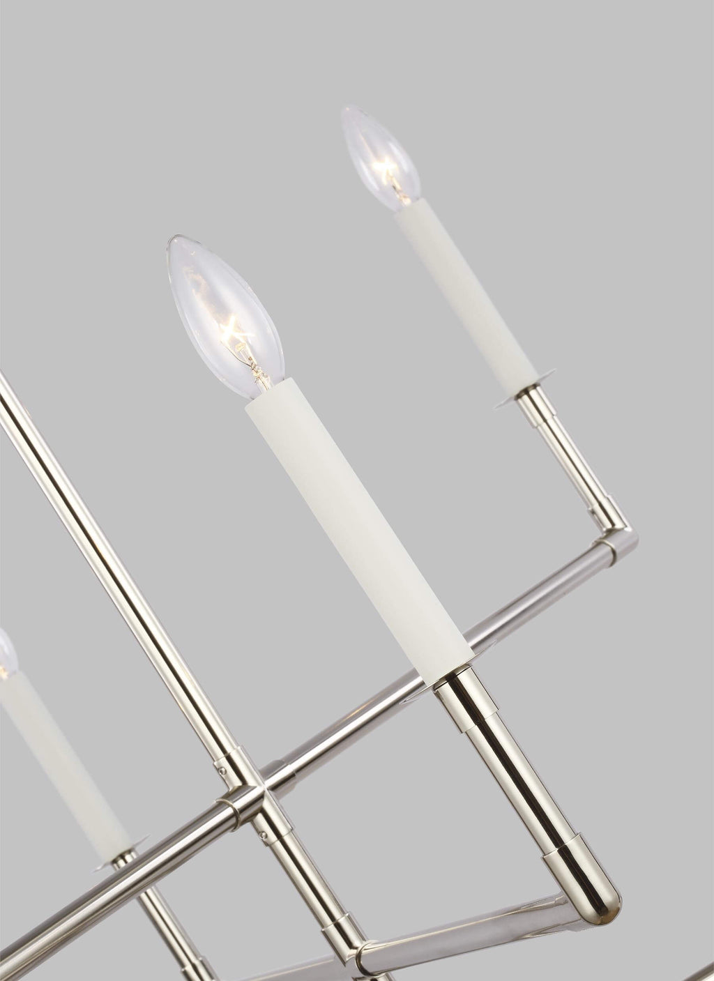 GENERATION LIGHTING Bayview Medium Chandelier Polished Nickel CC1346PN