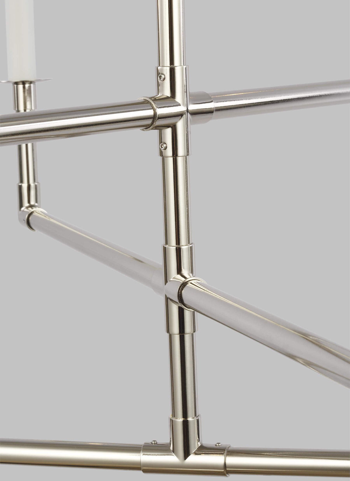 GENERATION LIGHTING Bayview Medium Chandelier Polished Nickel CC1346PN