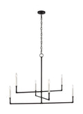 GENERATION LIGHTING Bayview Large Chandelier Aged Iron CC1356AI