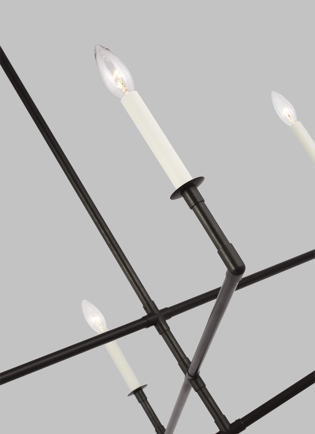 GENERATION LIGHTING Bayview Large Chandelier Aged Iron CC1356AI