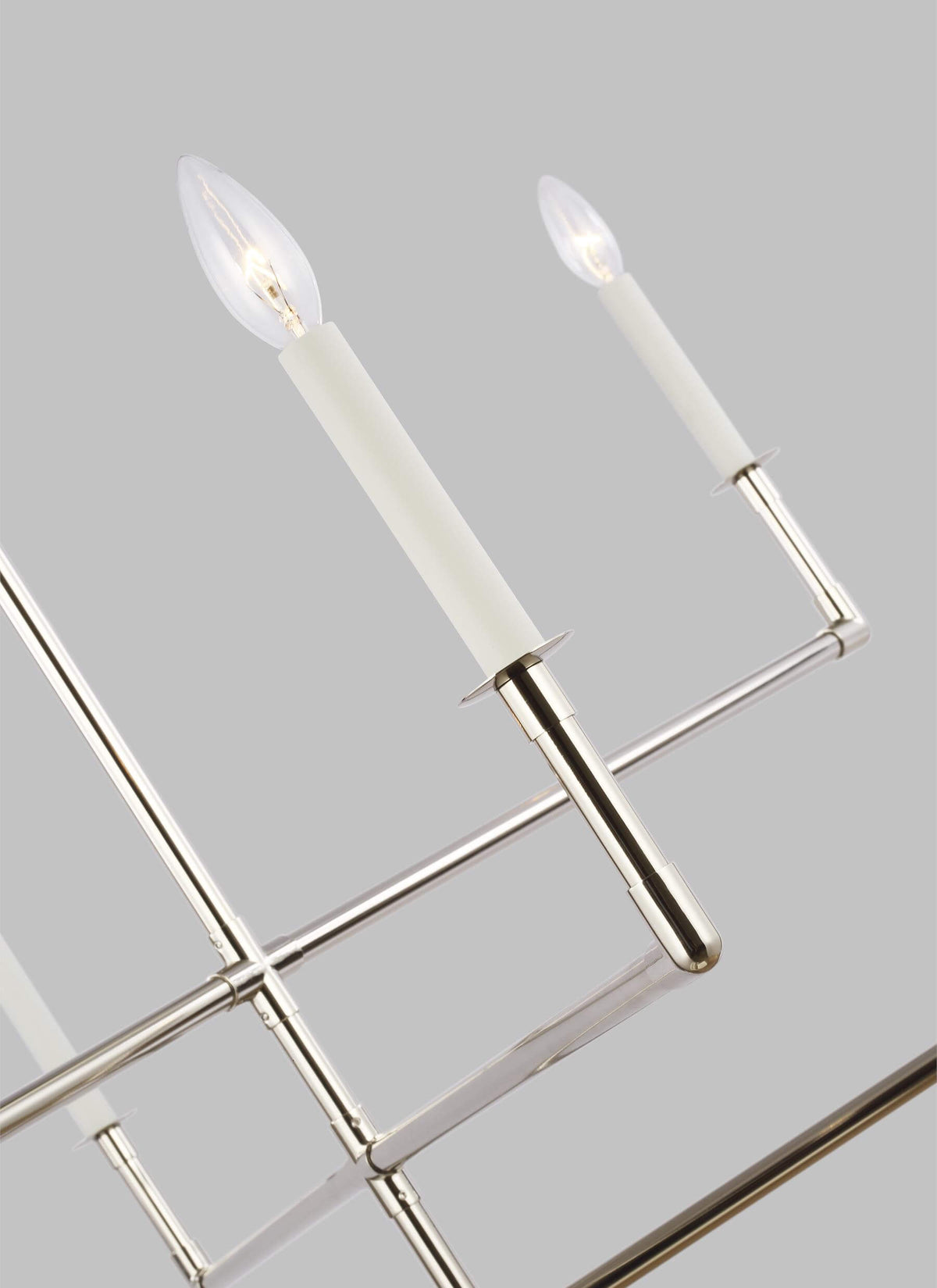 GENERATION LIGHTING Bayview Large Chandelier Polished Nickel CC1356PN