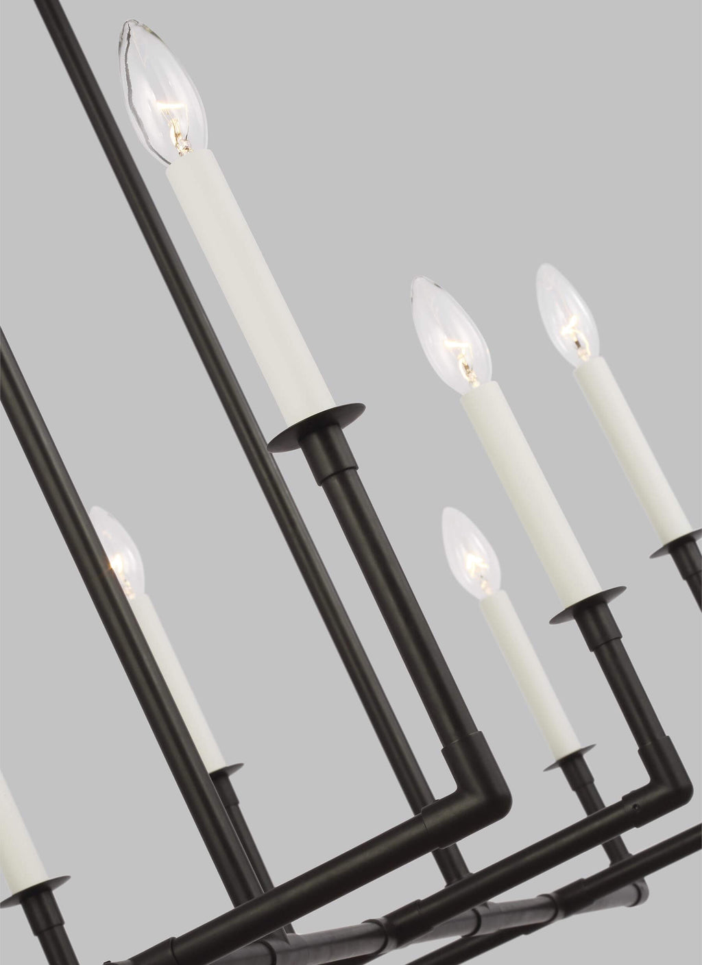 GENERATION LIGHTING Bayview Linear Chandelier Aged Iron CC1368AI
