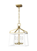GENERATION LIGHTING  Carlow Medium Lantern Matte White CC1564MWTBBS