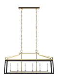 GENERATION LIGHTING Carlow Linear Lantern Midnight Black CC1586MBKBBS