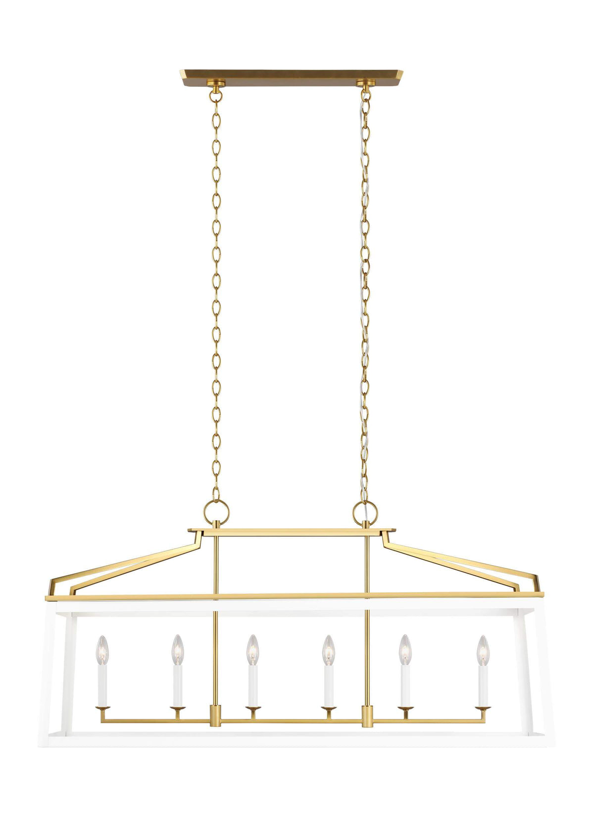 GENERATION LIGHTING Carlow Linear Lantern Matte White CC1586MWTBBS