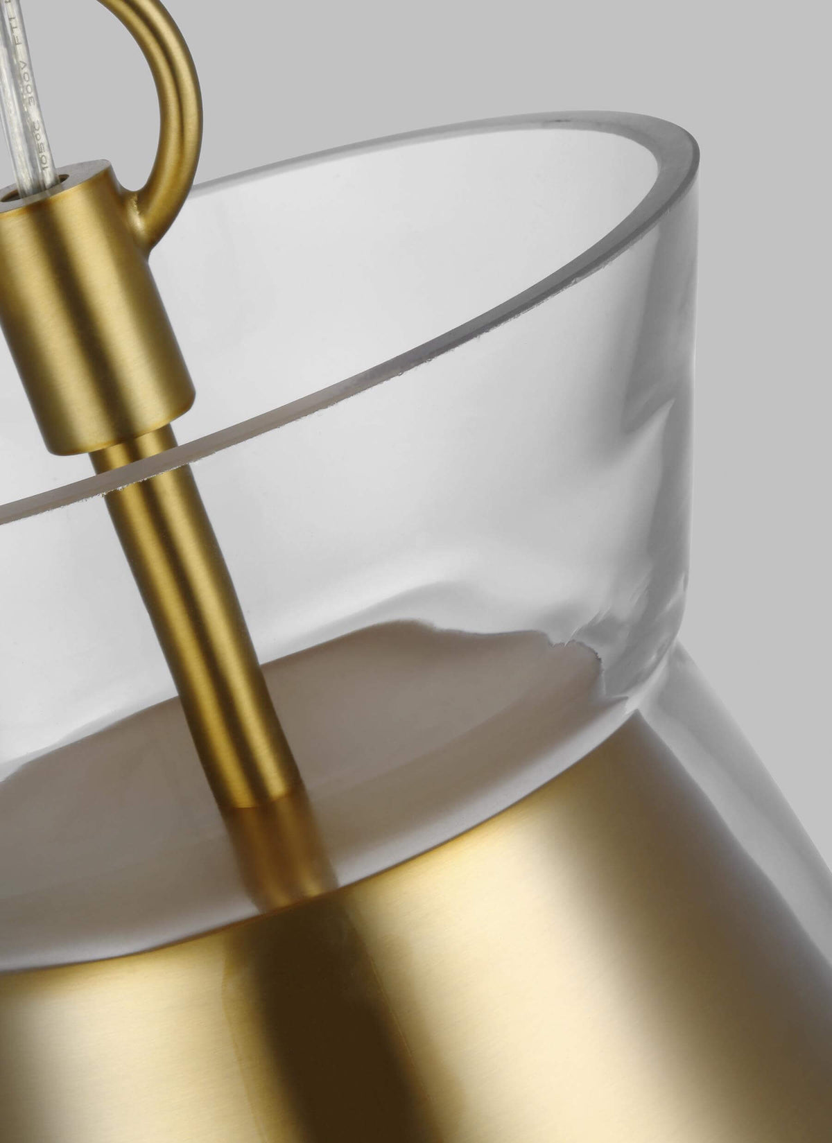 GENERATION LIGHTING Atlantic Narrow Pendant Burnished Brass CP1021BBS