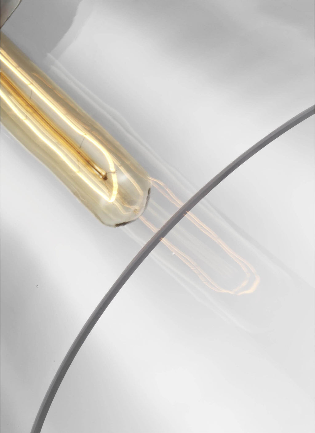 GENERATION LIGHTING Atlantic Narrow Pendant Polished Nickel CP1021PN