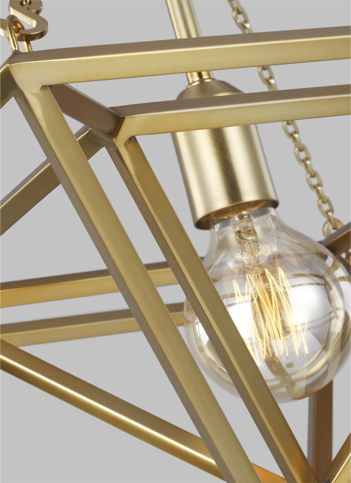 GENERATION LIGHTING  Carat Small Pendant Burnished Brass CP1131BBS