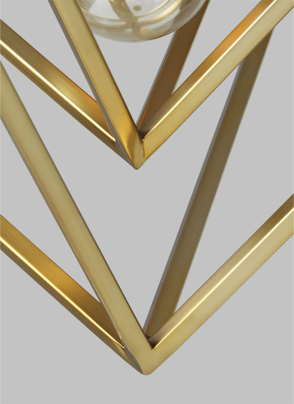 GENERATION LIGHTING  Carat Small Pendant Burnished Brass CP1131BBS