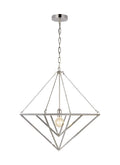 GENERATION LIGHTING  Carat Medium Pendant Polished Nickel CP1141PN