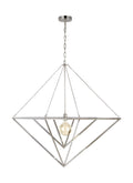 GENERATION LIGHTING  Carat Large Pendant Polished Nickel CP1151PN