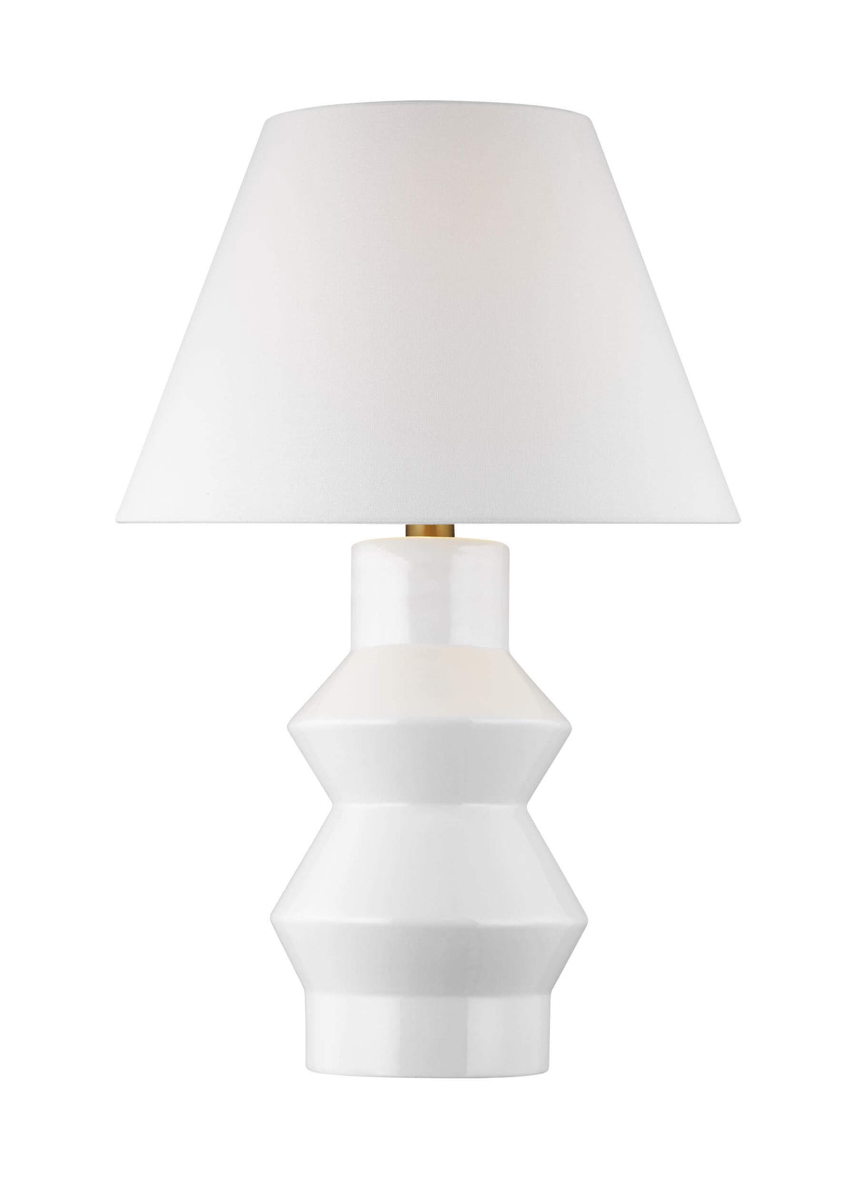 GENERATION LIGHTING Abaco Table Lamp Arctic White CT1041ARCBBS1