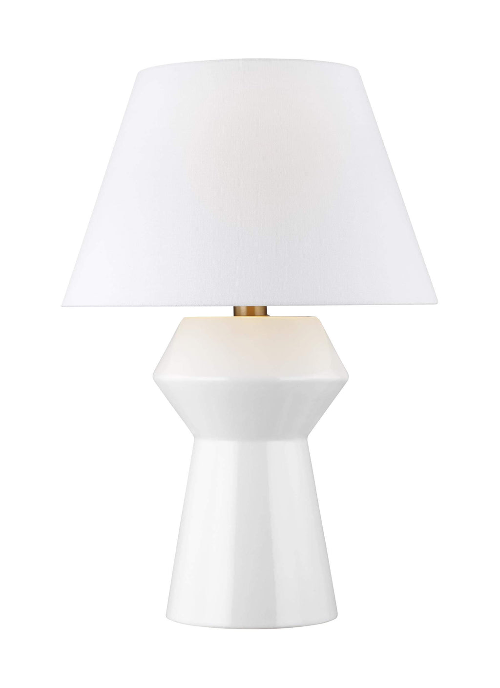 GENERATION LIGHTING Abaco Inverted Table Lamp Arctic White CT1061ARCBBS1