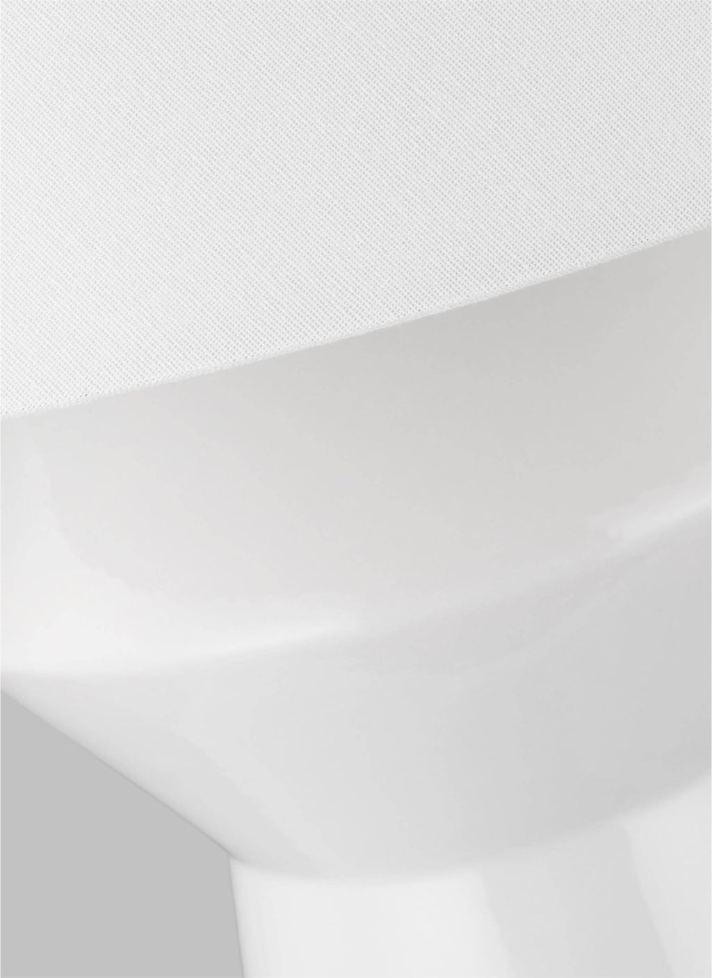 GENERATION LIGHTING Abaco Inverted Table Lamp Arctic White CT1061ARCBBS1