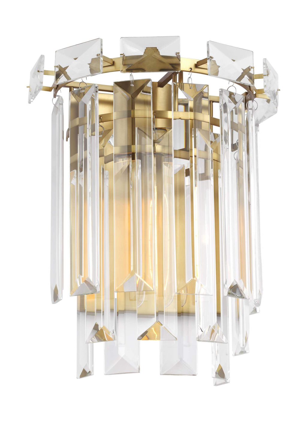GENERATION LIGHTING Arden Sconce Burnished Brass CW1061BBS