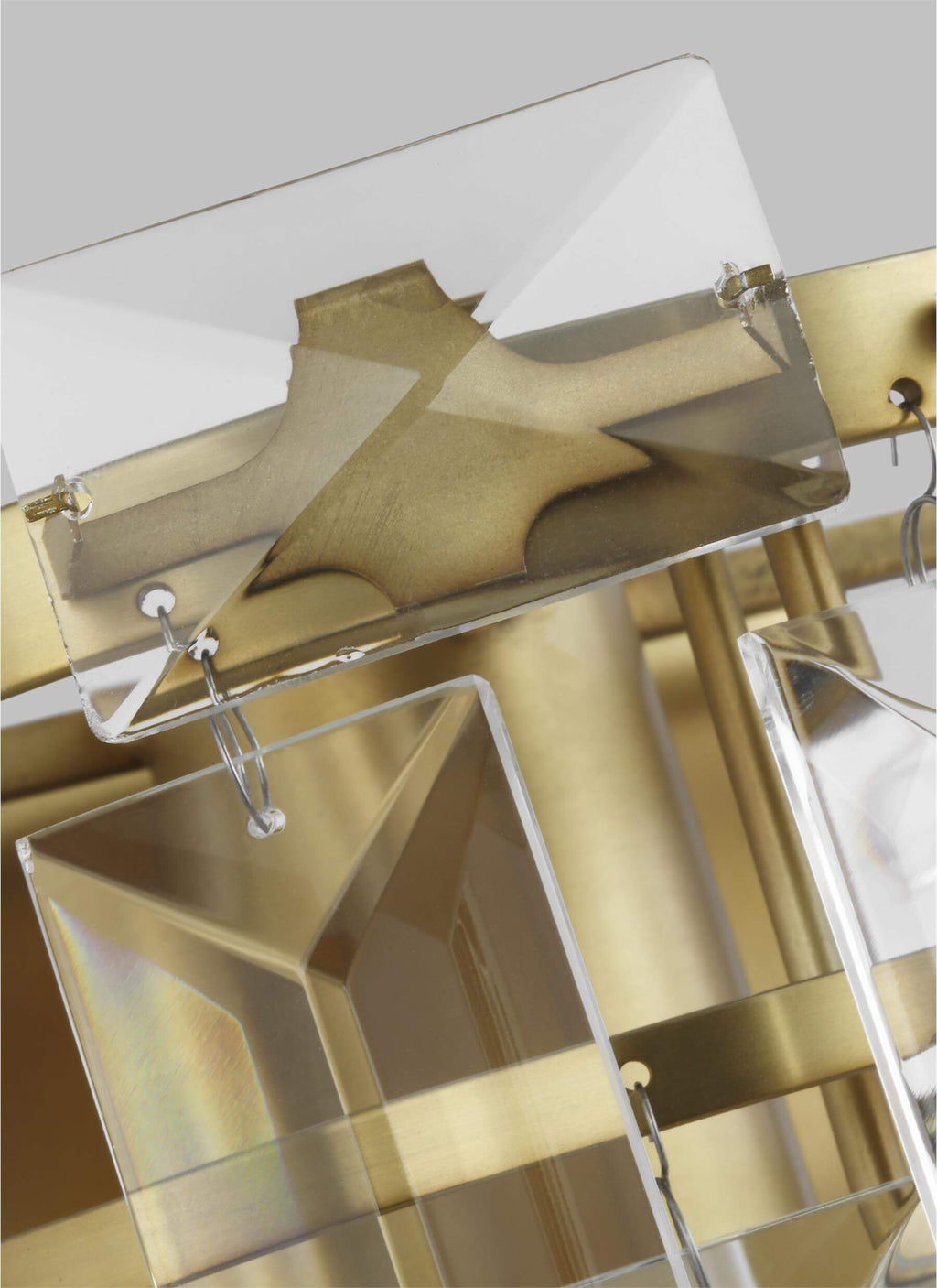 GENERATION LIGHTING Arden Sconce Burnished Brass CW1061BBS