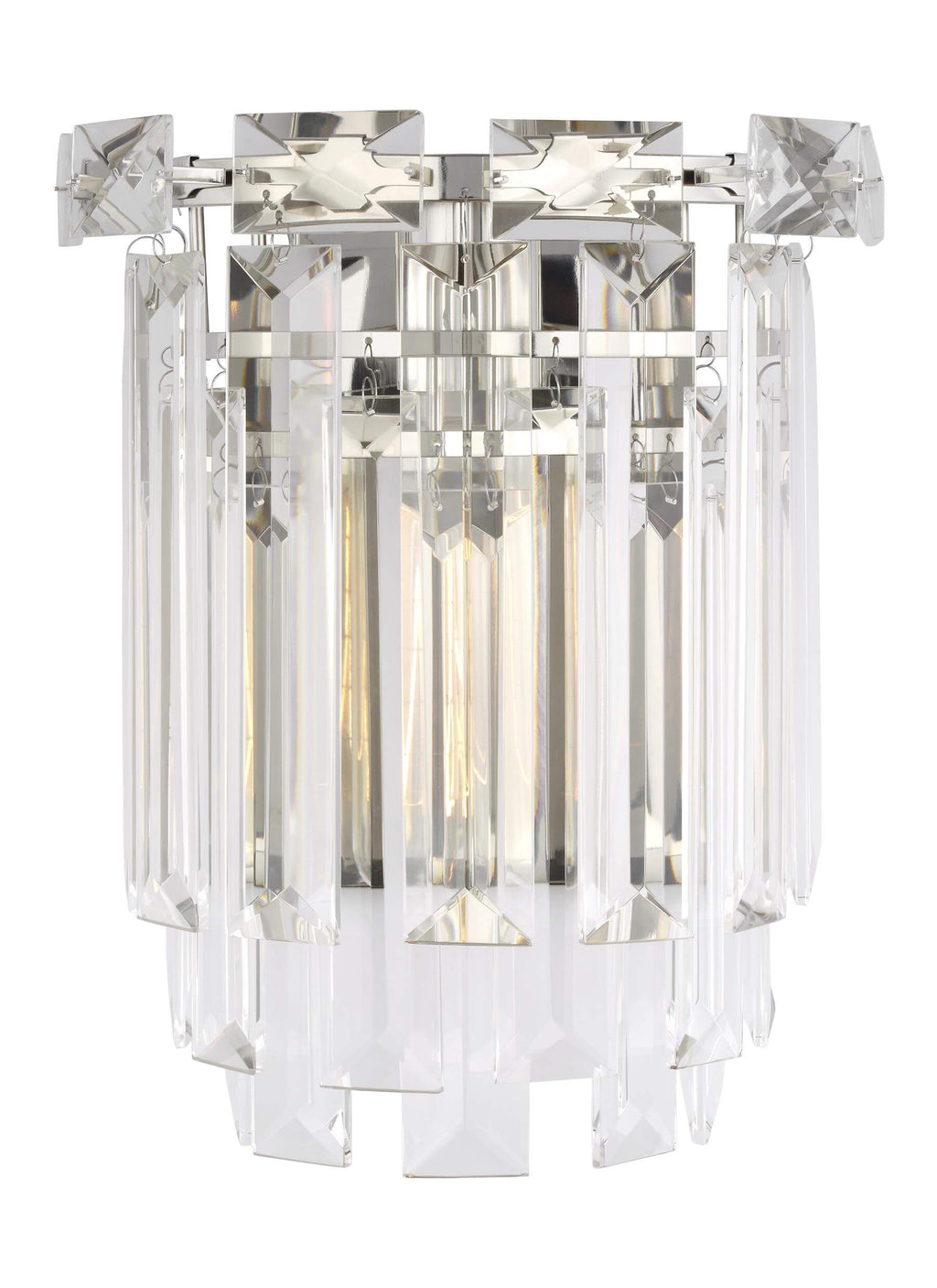 GENERATION LIGHTING Arden Sconce Polished Nickel CW1061PN