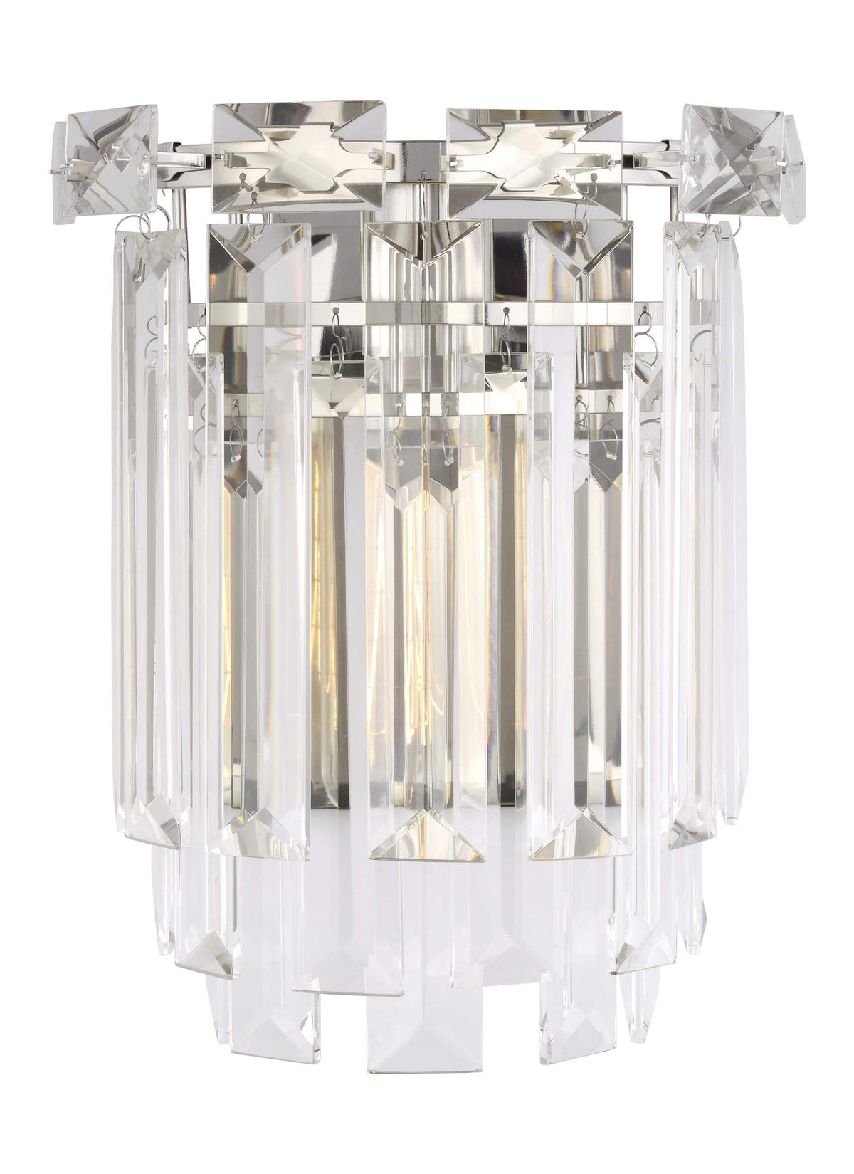 GENERATION LIGHTING Arden Sconce Polished Nickel CW1061PN