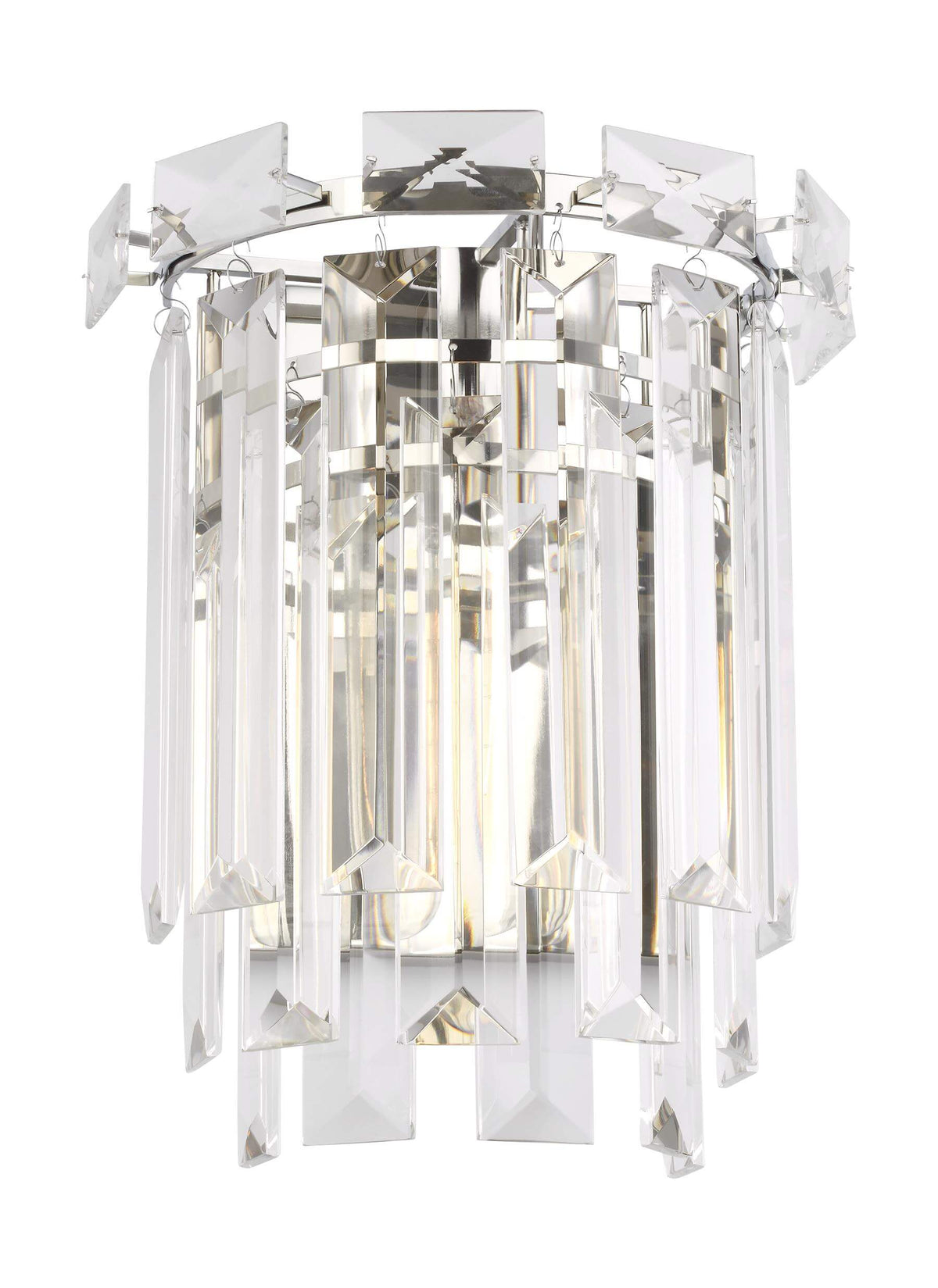 GENERATION LIGHTING Arden Sconce Polished Nickel CW1061PN