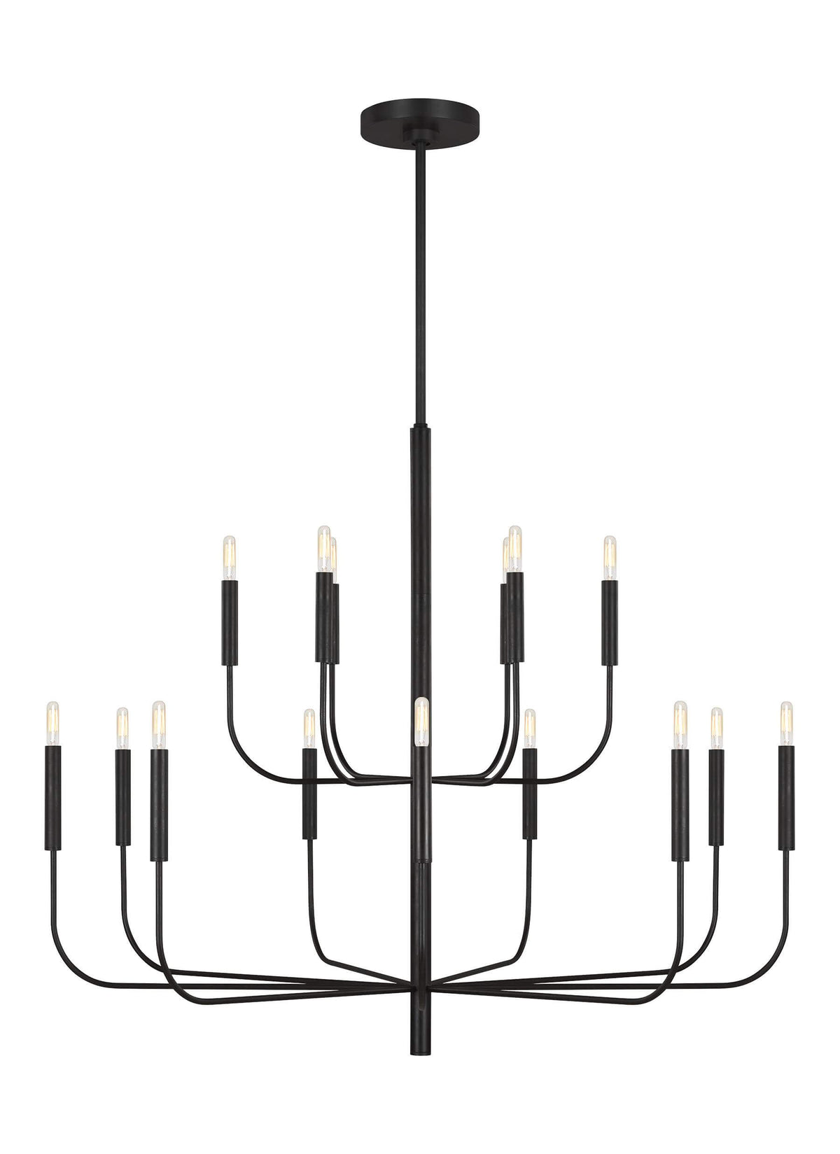 GENERATION LIGHTING Brianna Large Two-Tier Chandelier EC10015AI