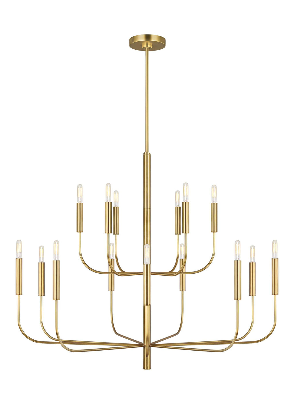 GENERATION LIGHTING Brianna Large Two-Tier Chandelier EC10015BBS