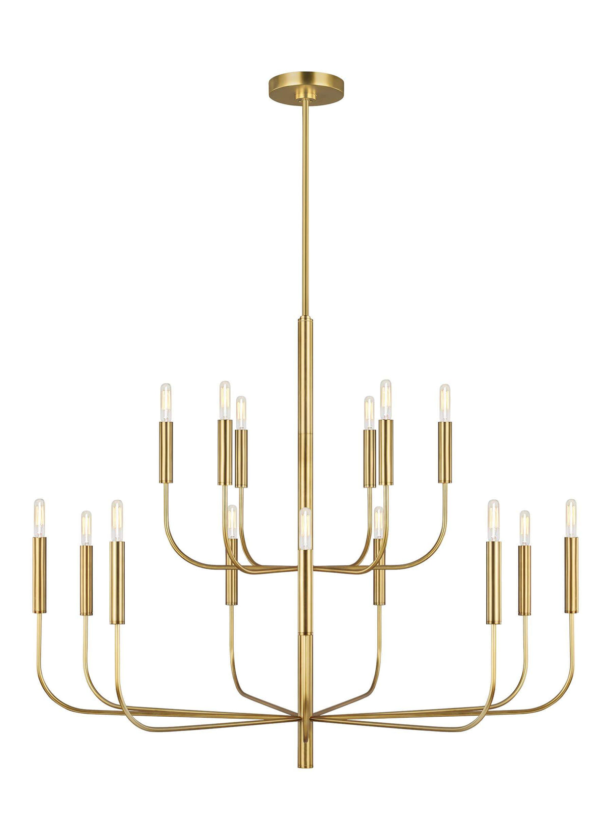 GENERATION LIGHTING Brianna Large Two-Tier Chandelier EC10015BBS