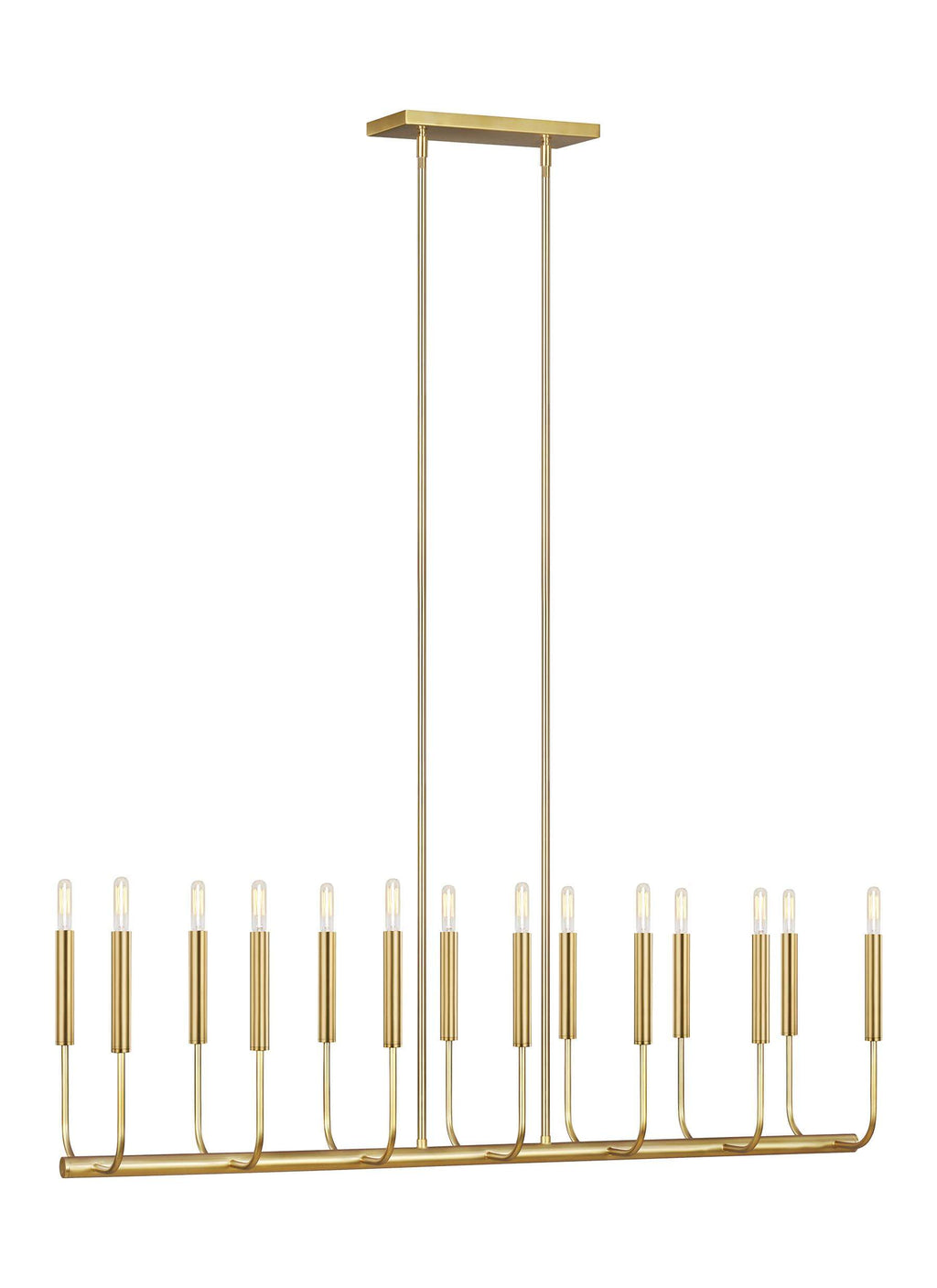 GENERATION LIGHTING  Brianna Linear Chandelier EC10614BBS