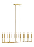 GENERATION LIGHTING  Brianna Linear Chandelier EC10614BBS