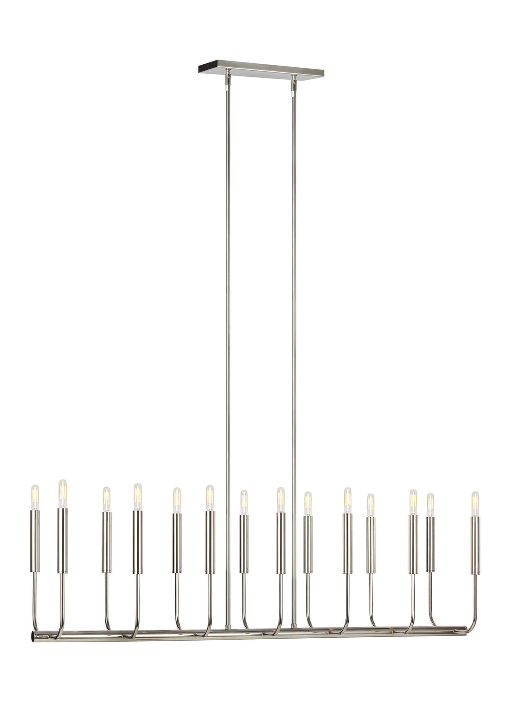 GENERATION LIGHTING  Brianna Linear Chandelier EC10614PN