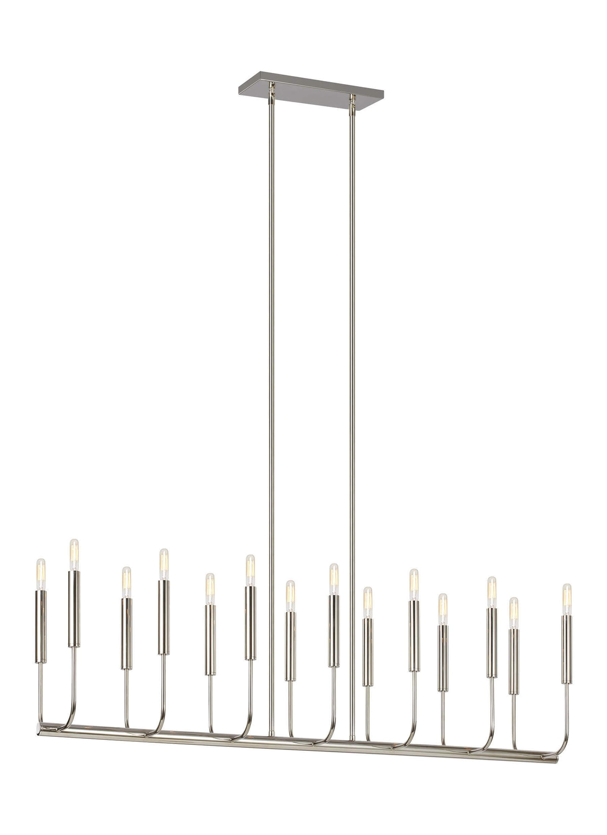 GENERATION LIGHTING  Brianna Linear Chandelier EC10614PN