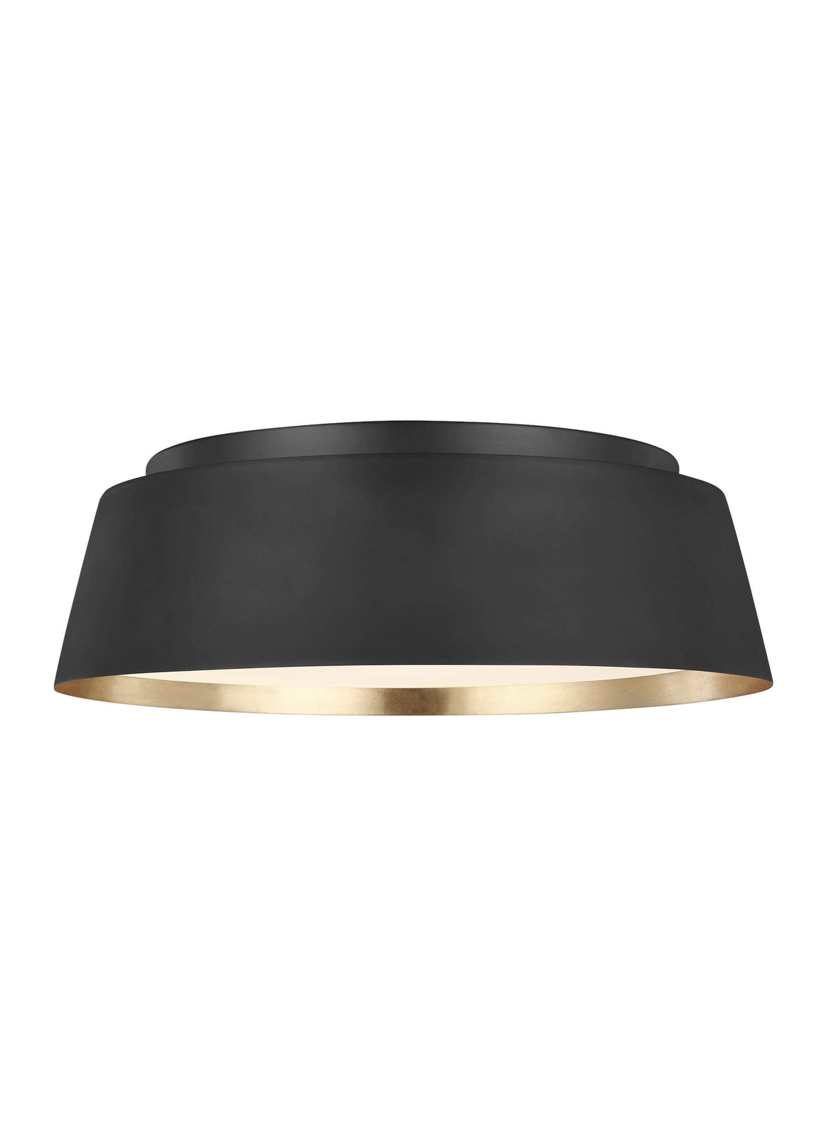 GENERATION LIGHTING Asher Medium Flush Mount EF1003MBK