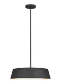 GENERATION LIGHTING Asher Pendant Midnight Black EP1055MBK