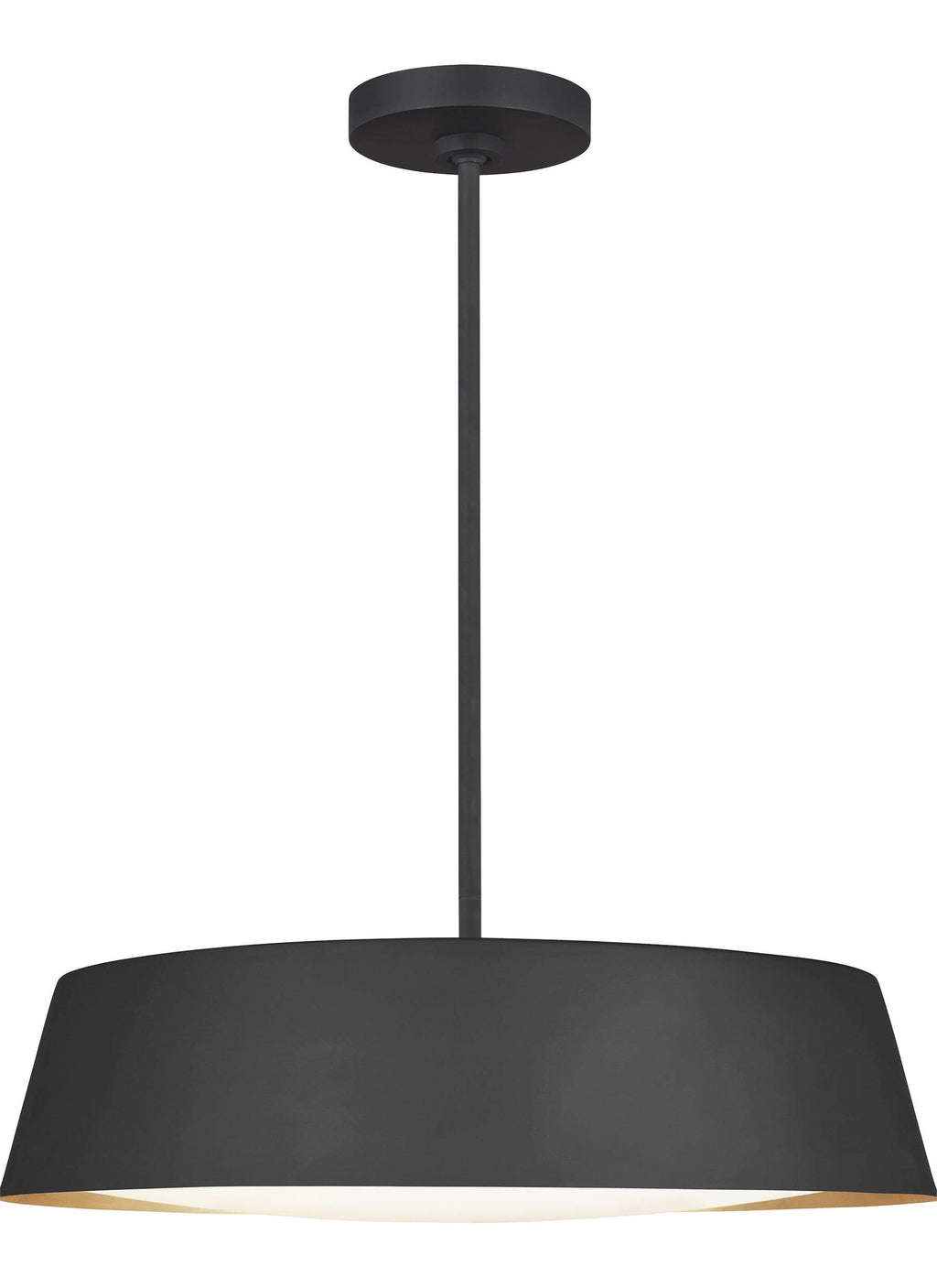 GENERATION LIGHTING Asher Pendant Midnight Black EP1055MBK