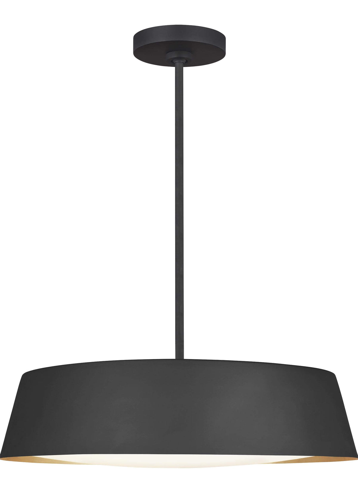 GENERATION LIGHTING Asher Pendant Midnight Black EP1055MBK