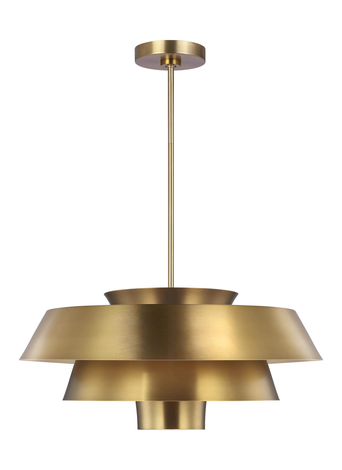 GENERATION LIGHTING  Brisbin Large Pendant Burnished Brass EP1081BBS