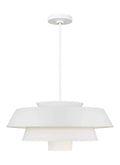 GENERATION LIGHTING  Brisbin Large Pendant Matte White EP1081MWT