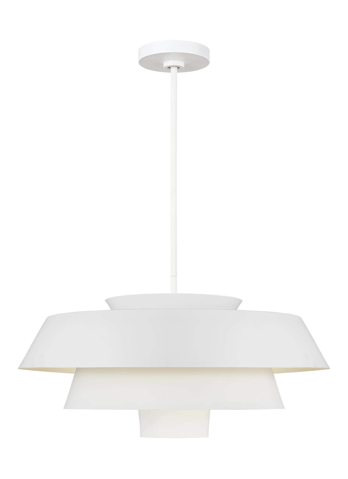 GENERATION LIGHTING  Brisbin Large Pendant Matte White EP1081MWT