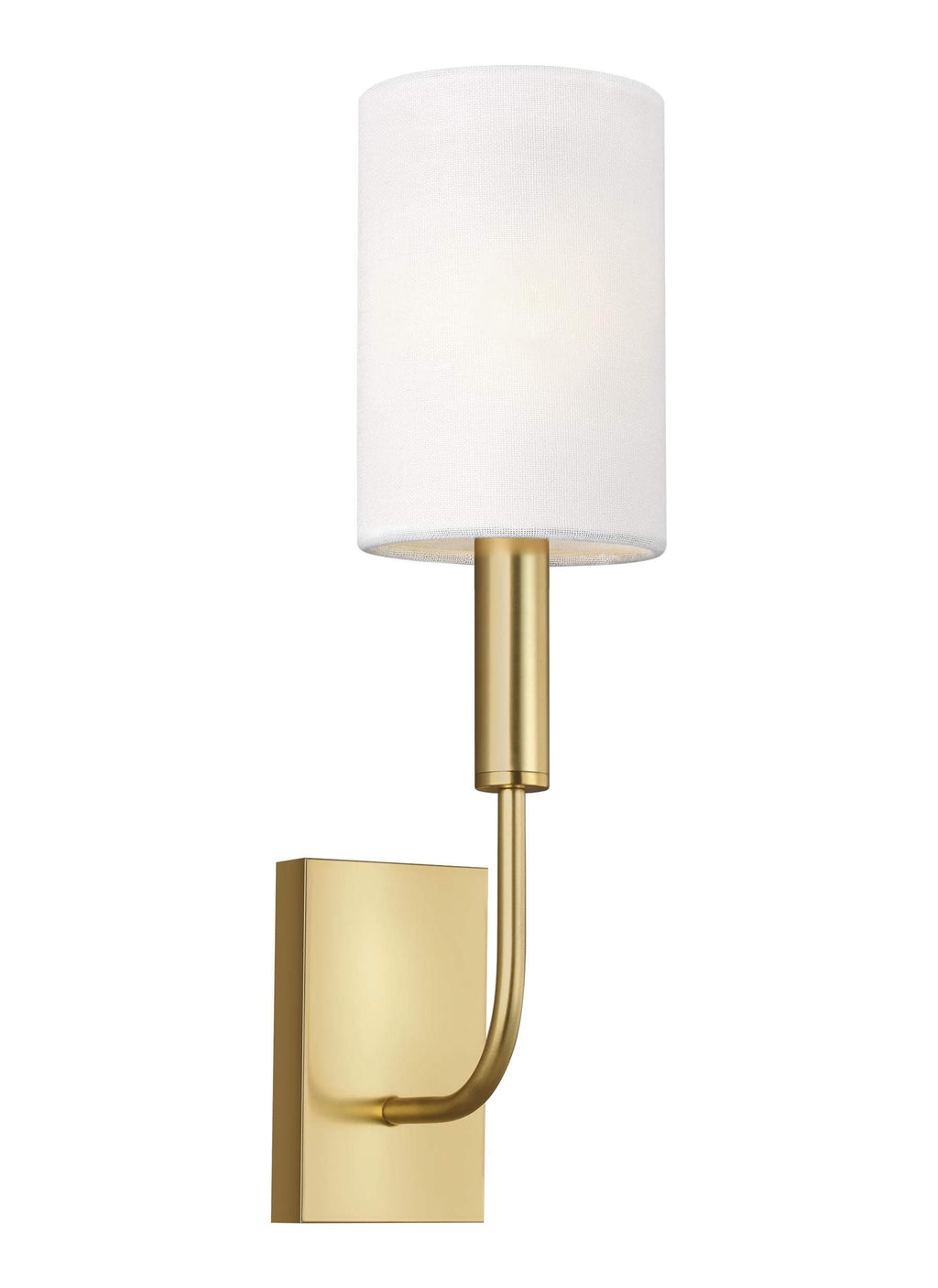 GENERATION LIGHTING  Brianna Sconce Burnished Brass EW1001BBS