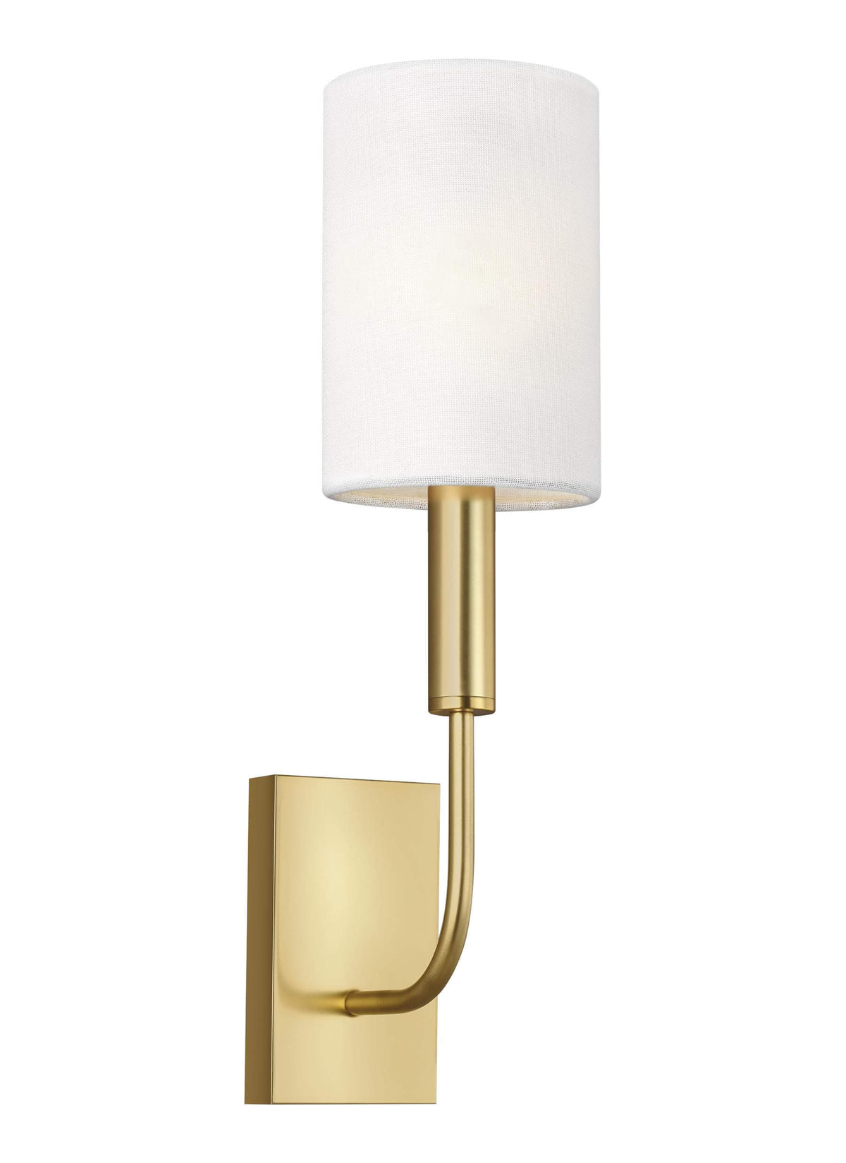 GENERATION LIGHTING  Brianna Sconce Burnished Brass EW1001BBS