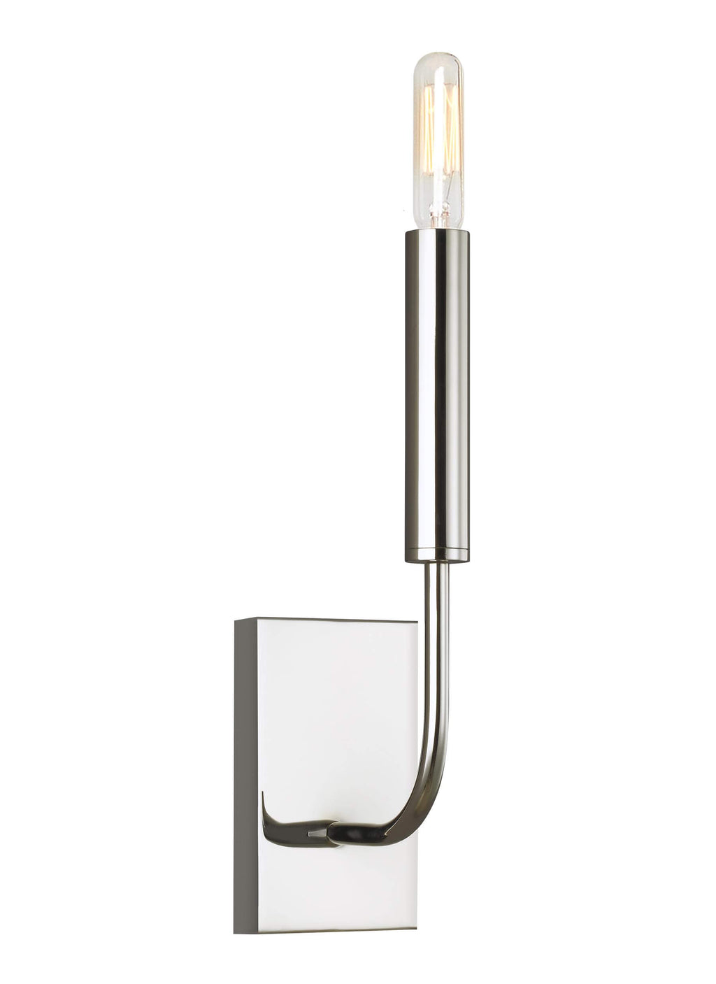 GENERATION LIGHTING  Brianna Sconce Polished Nickel EW1001PN