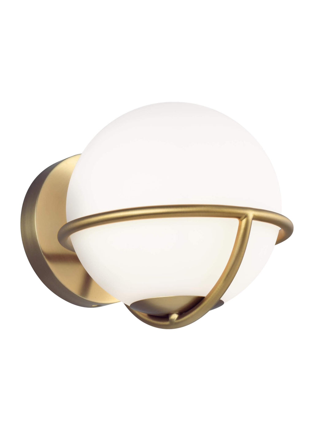 GENERATION LIGHTING Apollo Sconce Burnished Brass EW1031BBS
