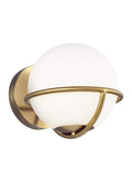 GENERATION LIGHTING Apollo Sconce Burnished Brass EW1031BBS