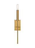 GENERATION LIGHTING Brianna Tail Sconce Burnished Brass EW1161BBS