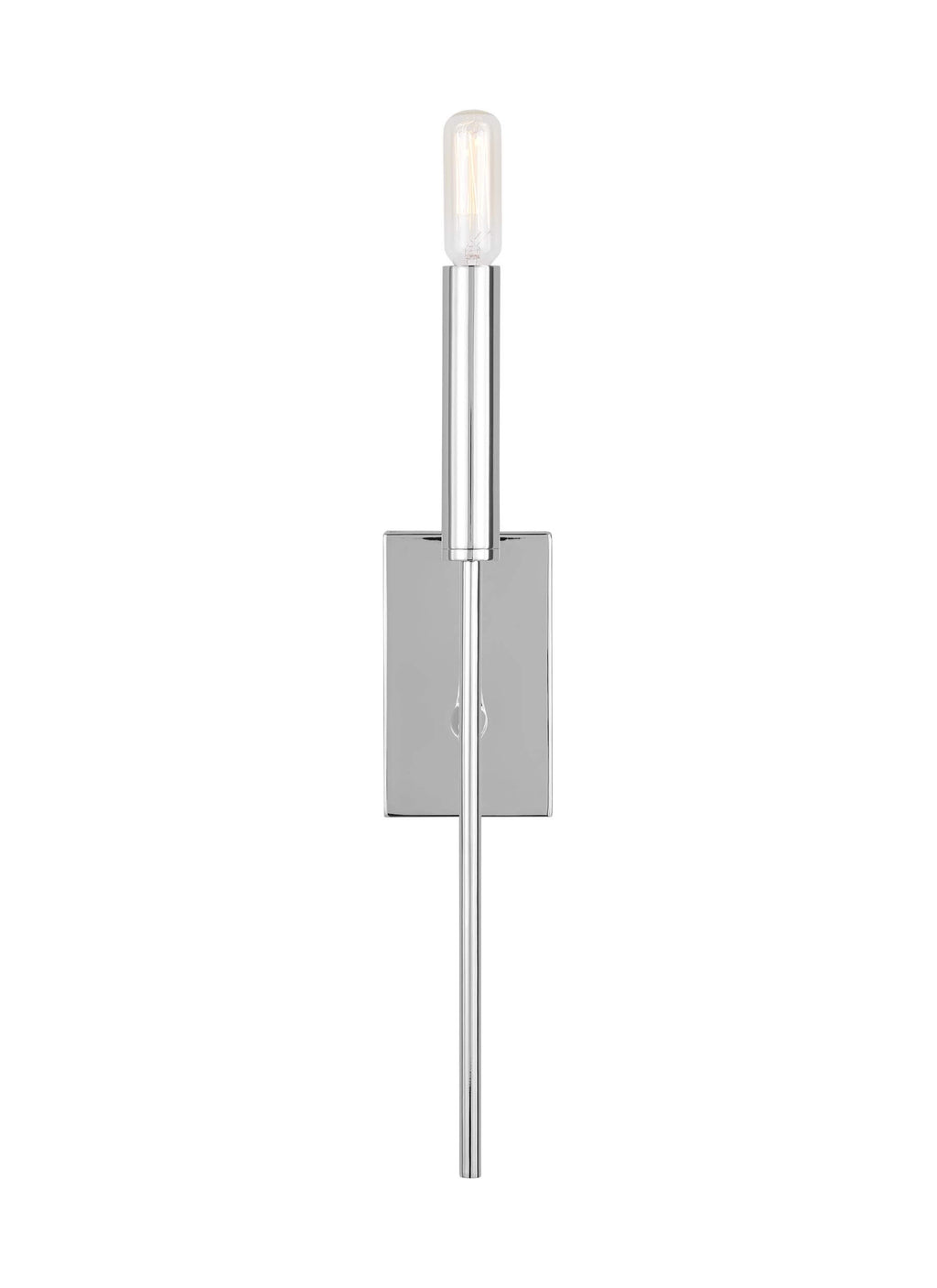 GENERATION LIGHTING  Brianna Tail Sconce Polished Nickel EW1161PN