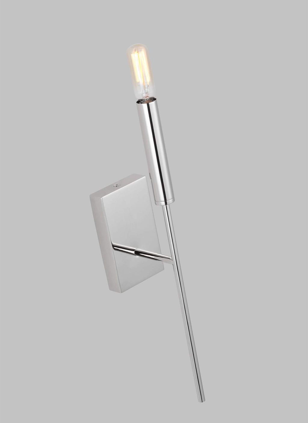 GENERATION LIGHTING  Brianna Tail Sconce Polished Nickel EW1161PN