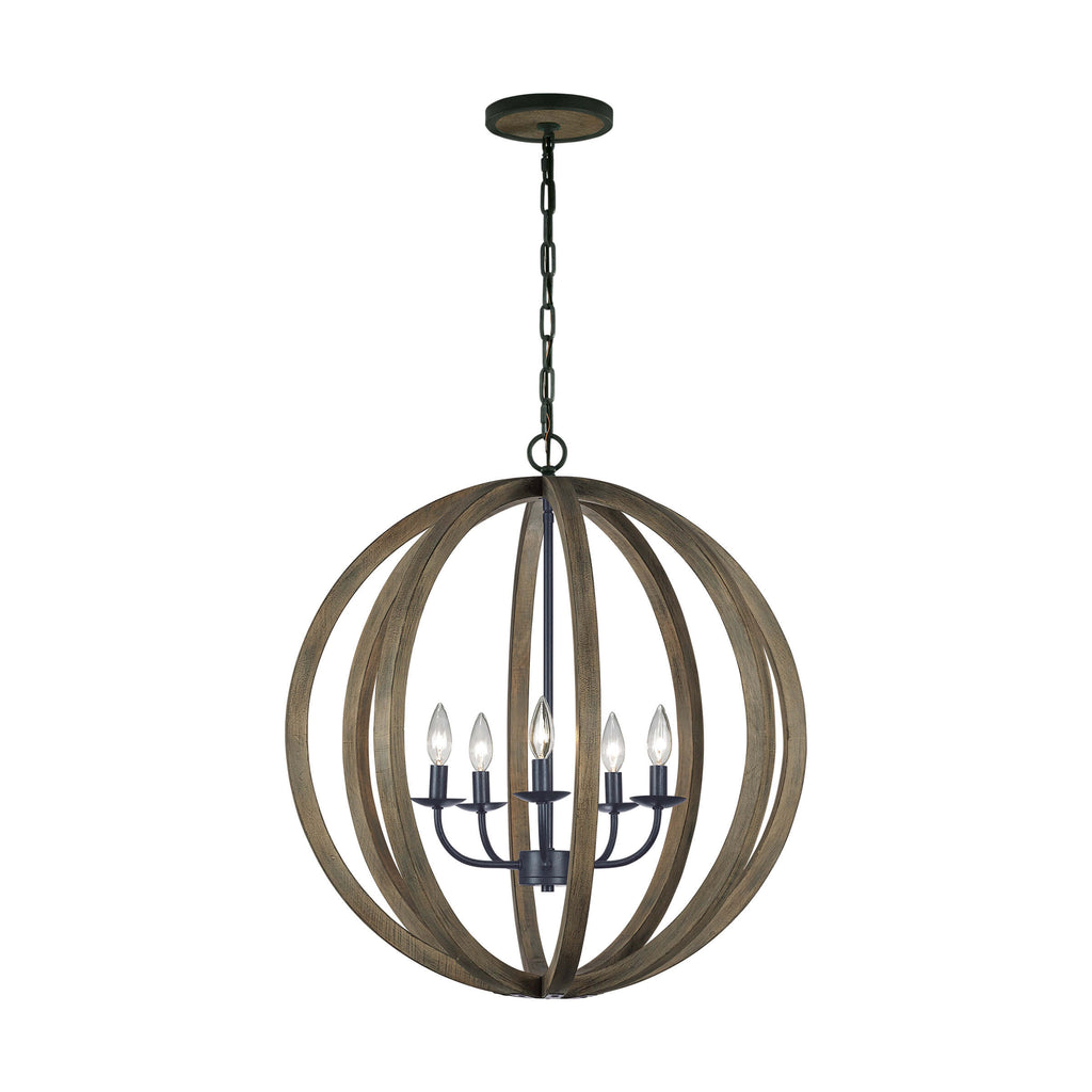GENERATION LIGHTING Allier Medium Pendant F2936/5WOW/AF