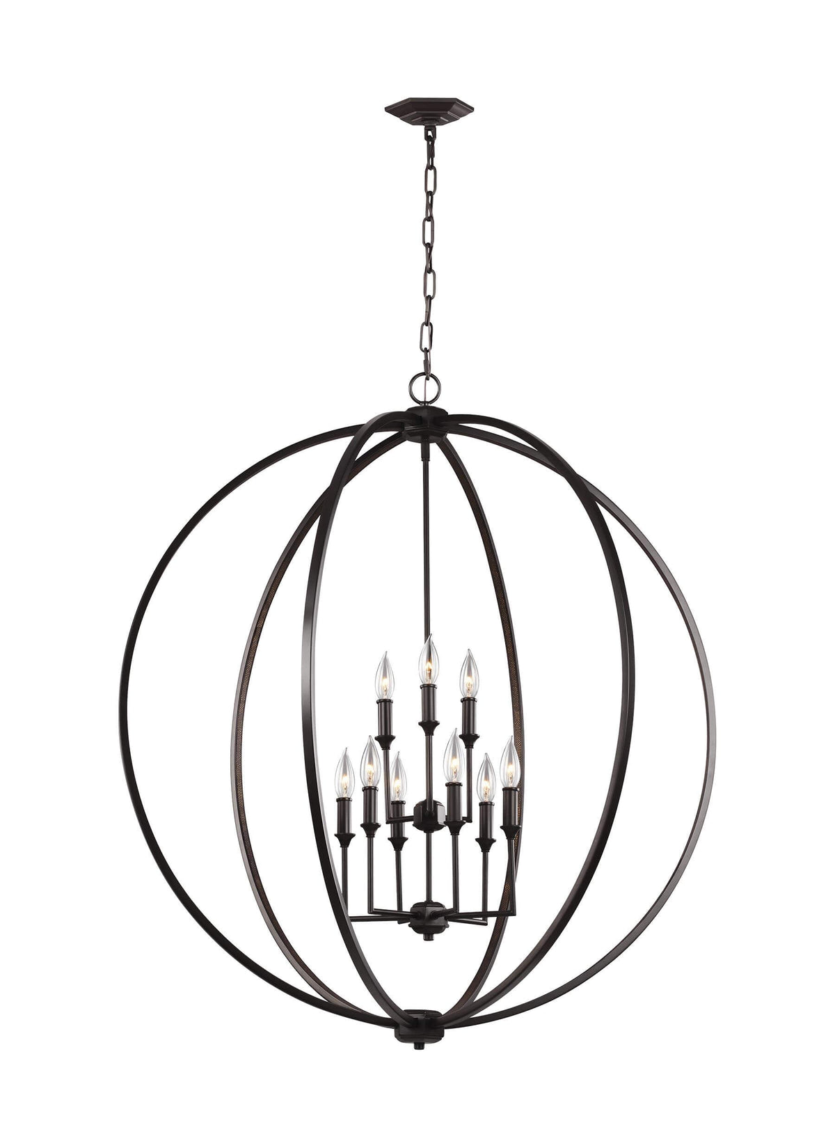 GENERATION LIGHTING Corinne Extra Large Pendant Oil Rubbed Bronze F3058/9ORB