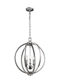 GENERATION LIGHTING Corinne Medium Pendant Polished Nickel F3060/3PN