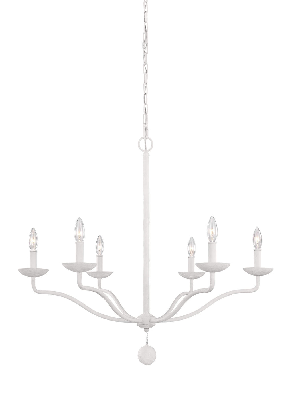 GENERATION LIGHTING Annie Medium Chandelier F3130/6PSW