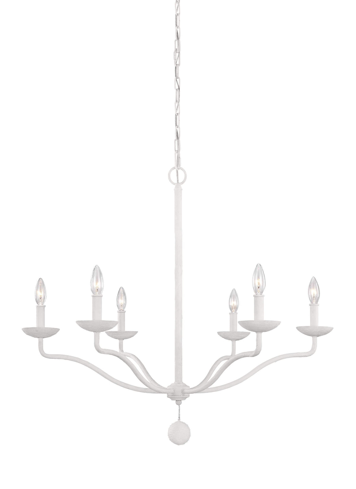 GENERATION LIGHTING Annie Medium Chandelier F3130/6PSW